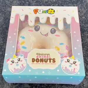 Puni Maru jumbo unicorn animal donut squishy toy